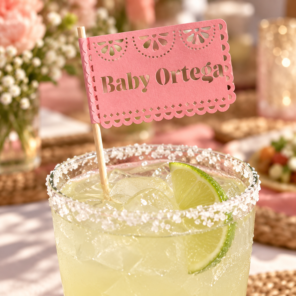 Papel Picado Drink Stirrer