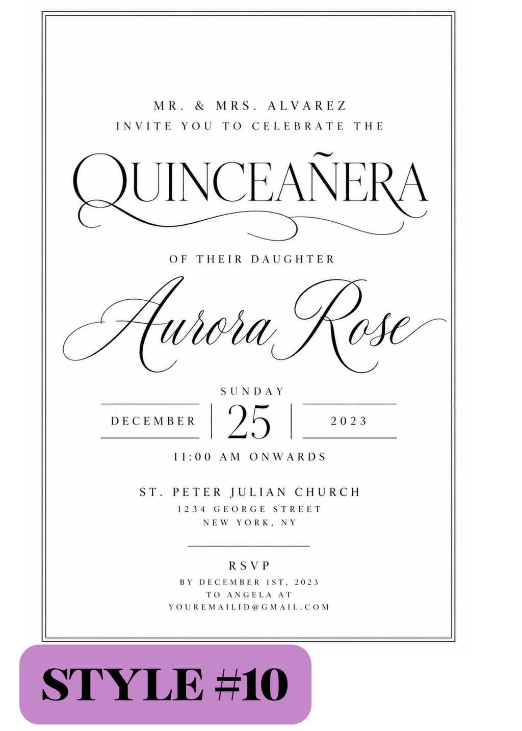 Laser-Cut Invitations