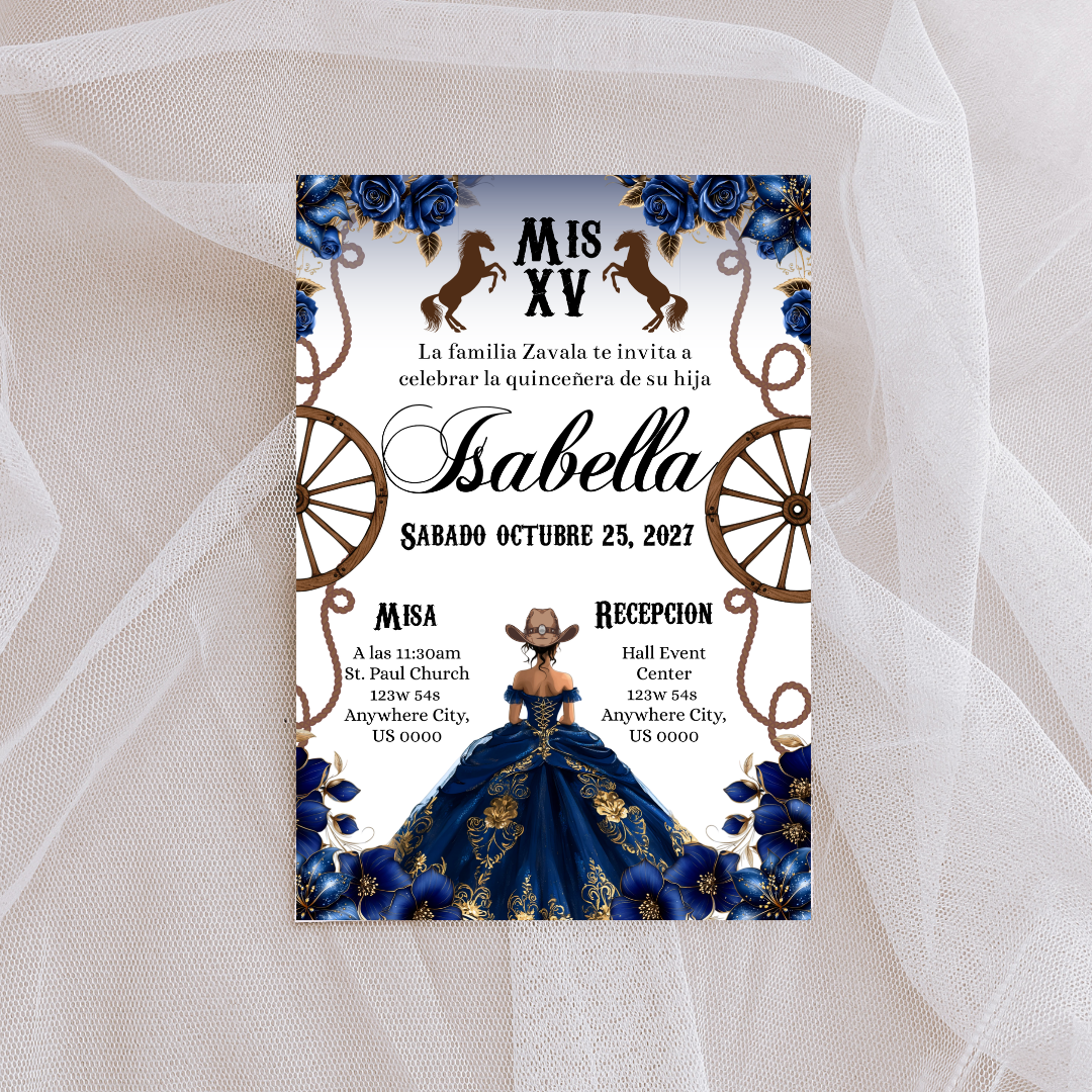 Blue Western Quince Cardstock