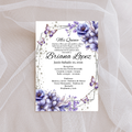 Purple Quince Digital Invites