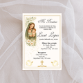 Virgen Bautizo Digital Invite