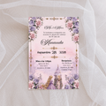Editable Rapunzel Quinceañera Invitation | Spanish Fairytale XV Invite