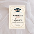 Girl Graduate Invite