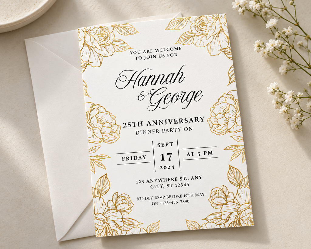 Foil Invitations