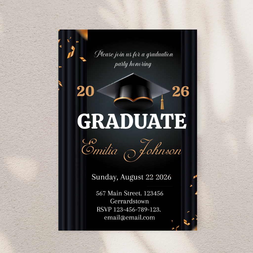 Graduate Digital Invite