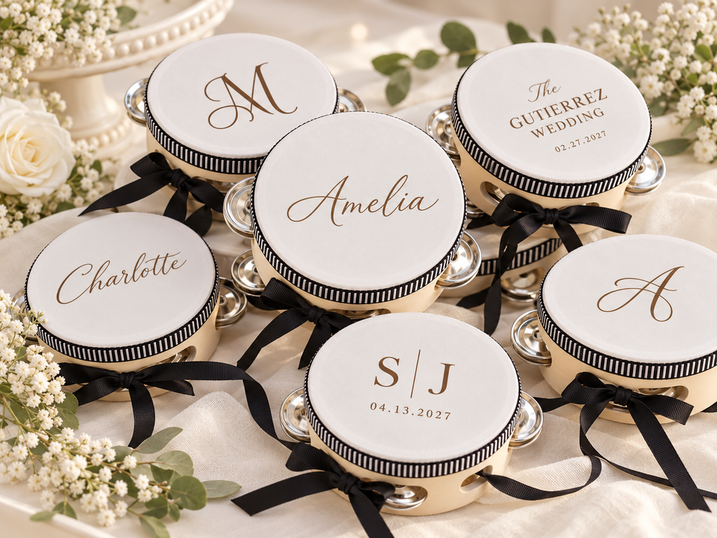 Mini Tambourines | Wedding & Event Favors