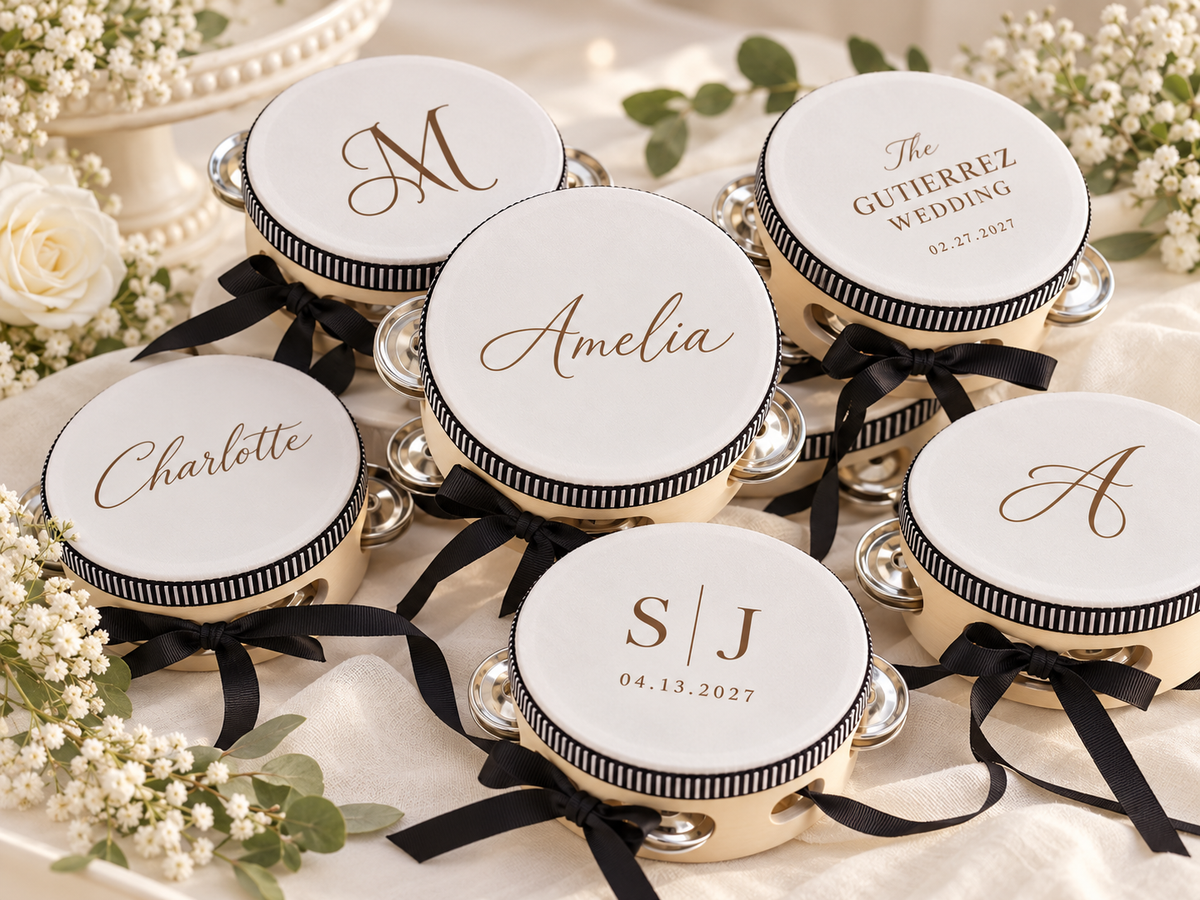 Mini Tambourines | Wedding & Event Favors