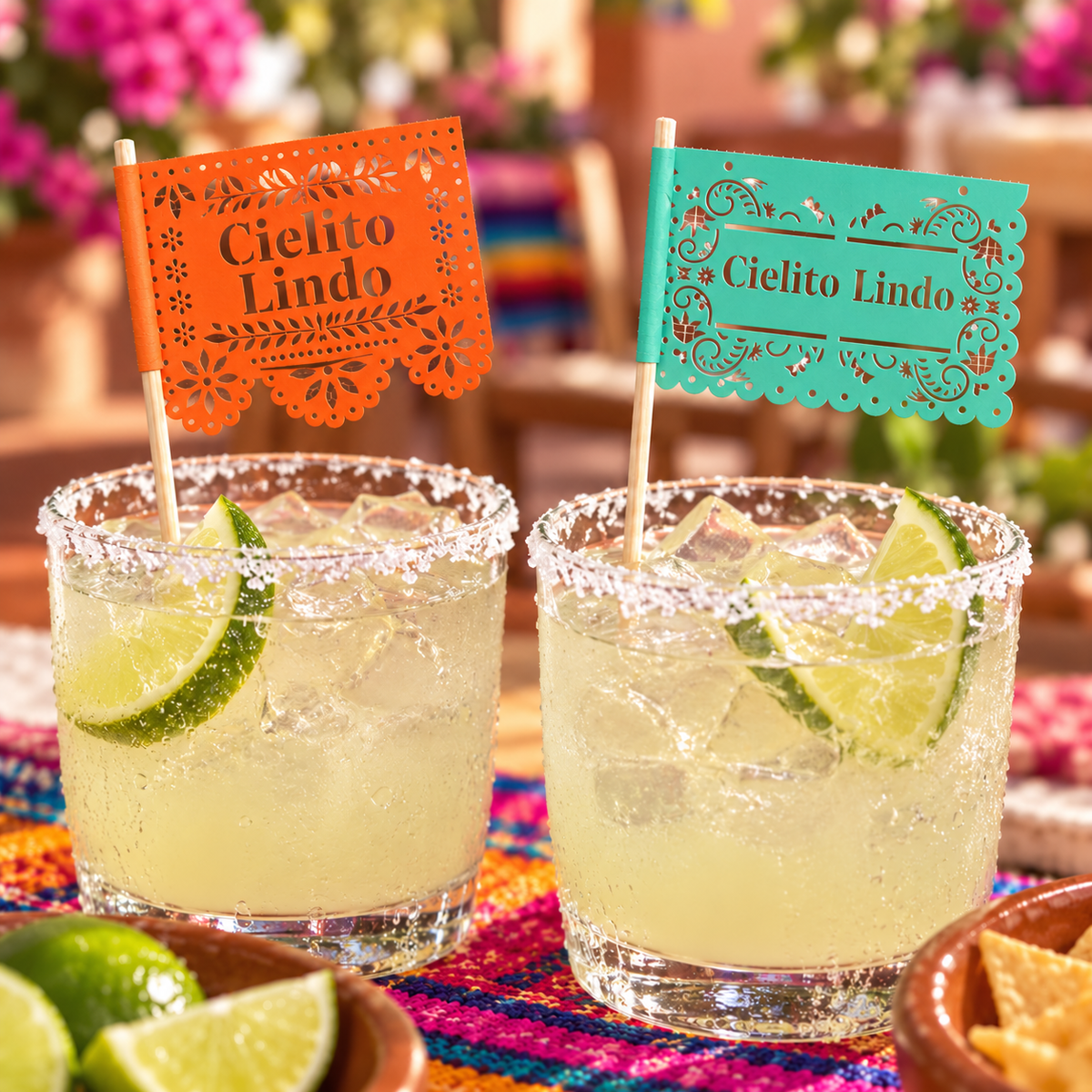 Papel Picado Drink Stirrer