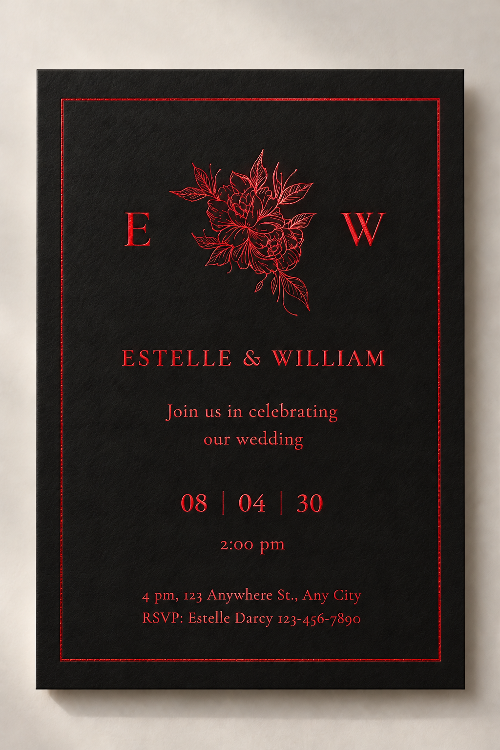 Foil Invitations