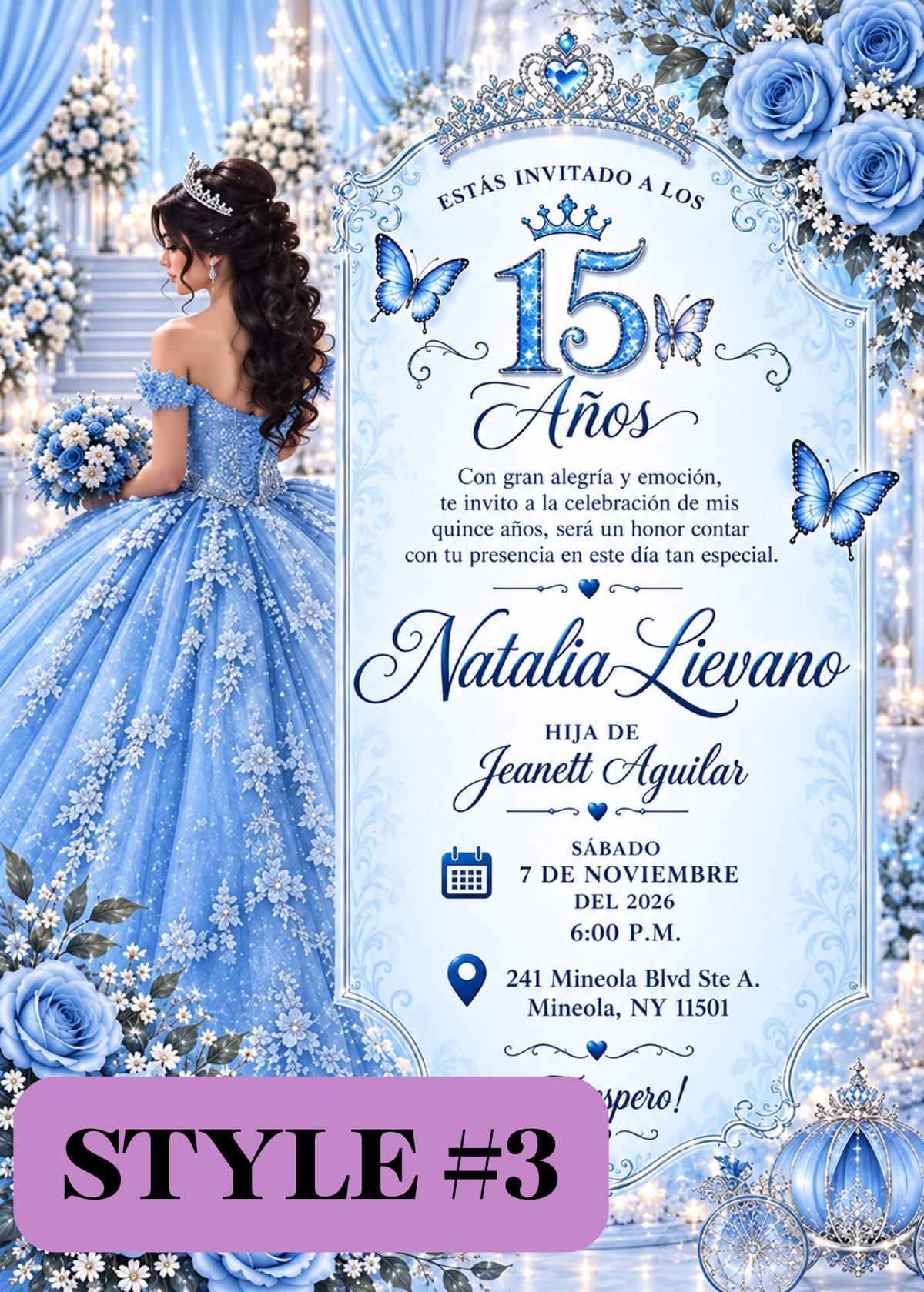 Butterfly Laser-Cut Invitations