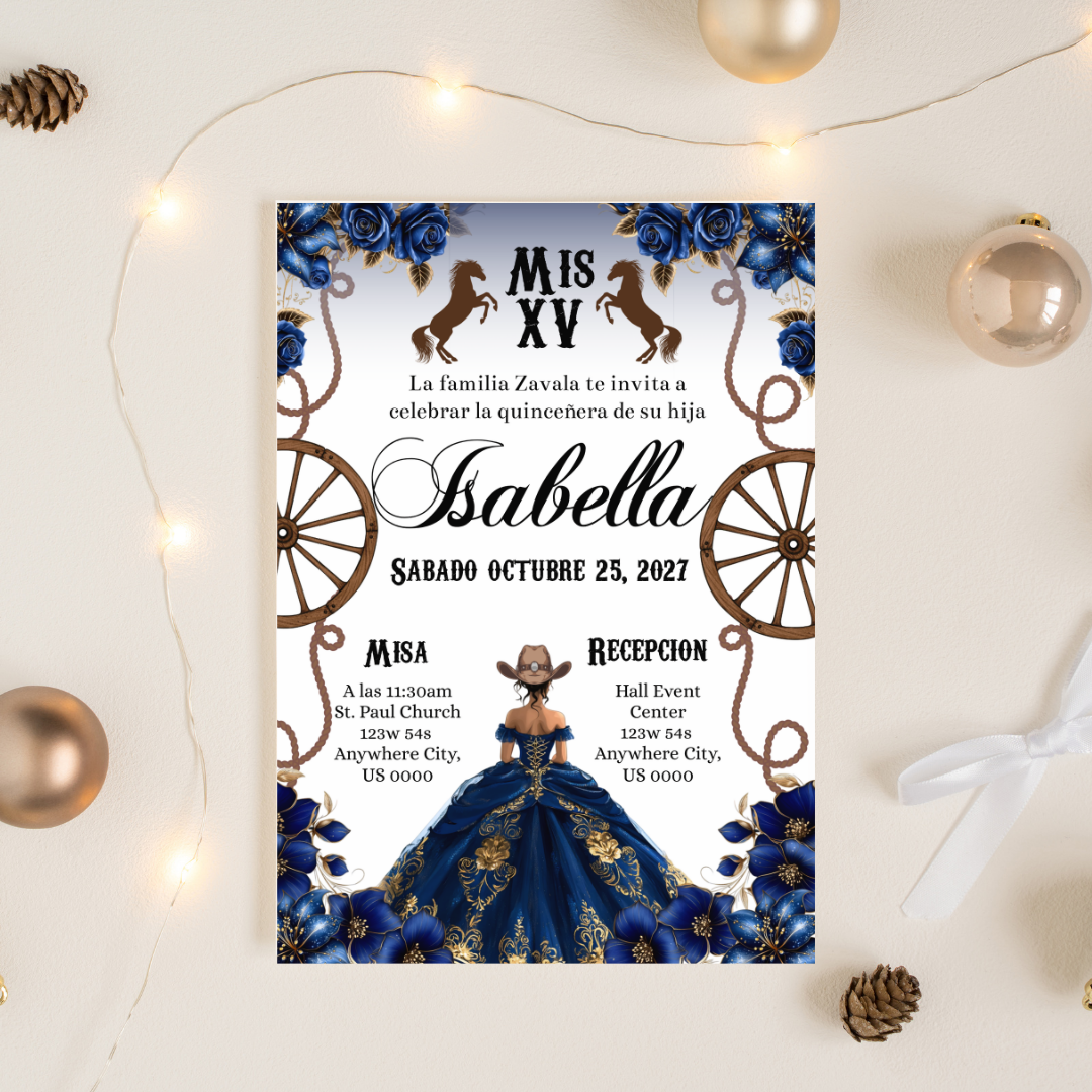 Blue Western Quince Cardstock