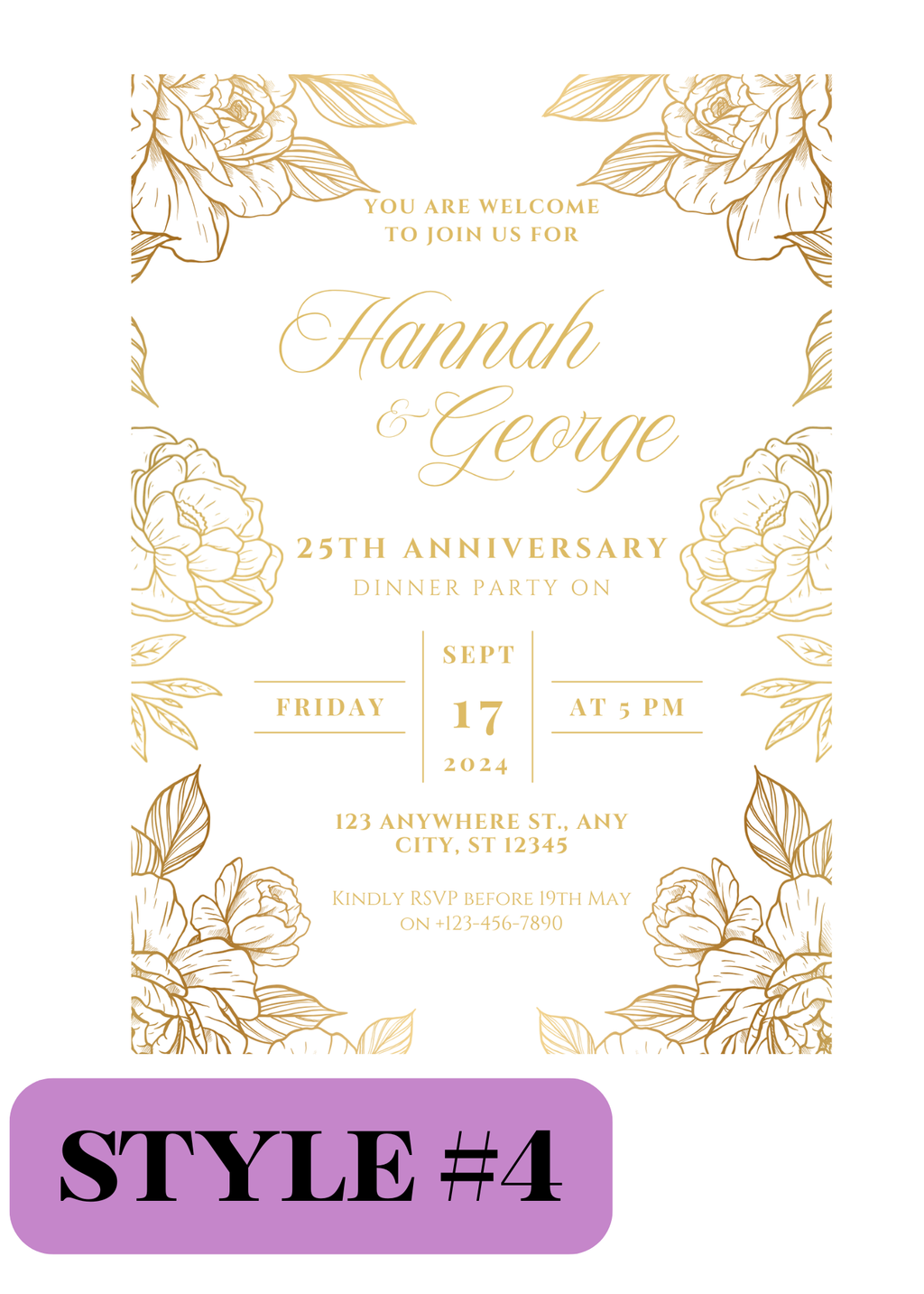 Foil Invitations