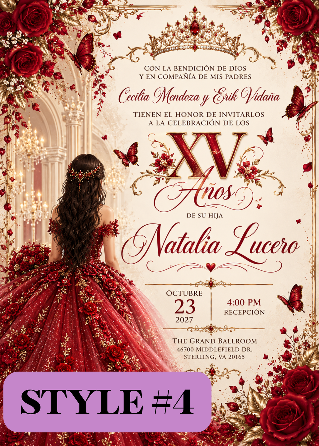 Butterfly Laser-Cut Invitations