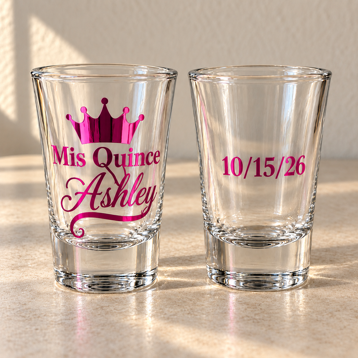 Custom Plastic Shot Glasses