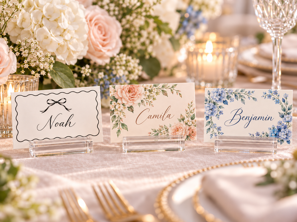 Name Placement Cards