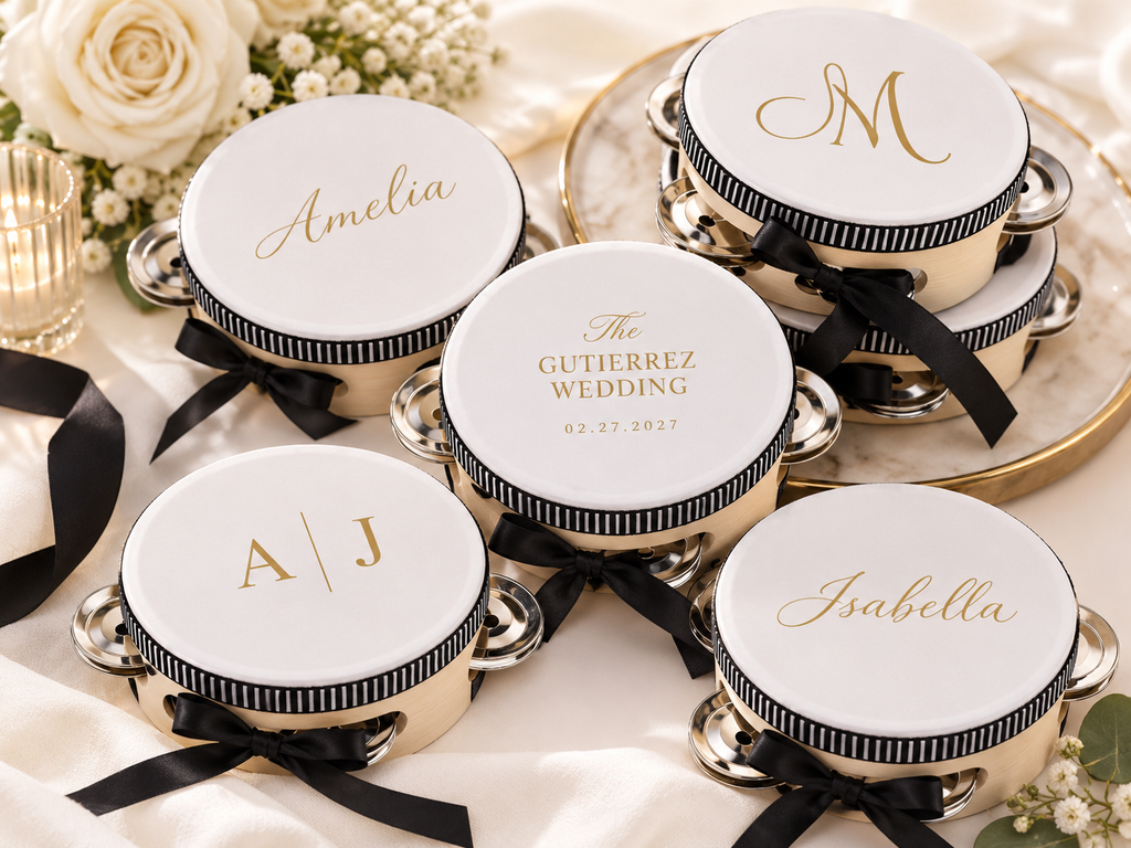 Mini Tambourines | Wedding & Event Favors