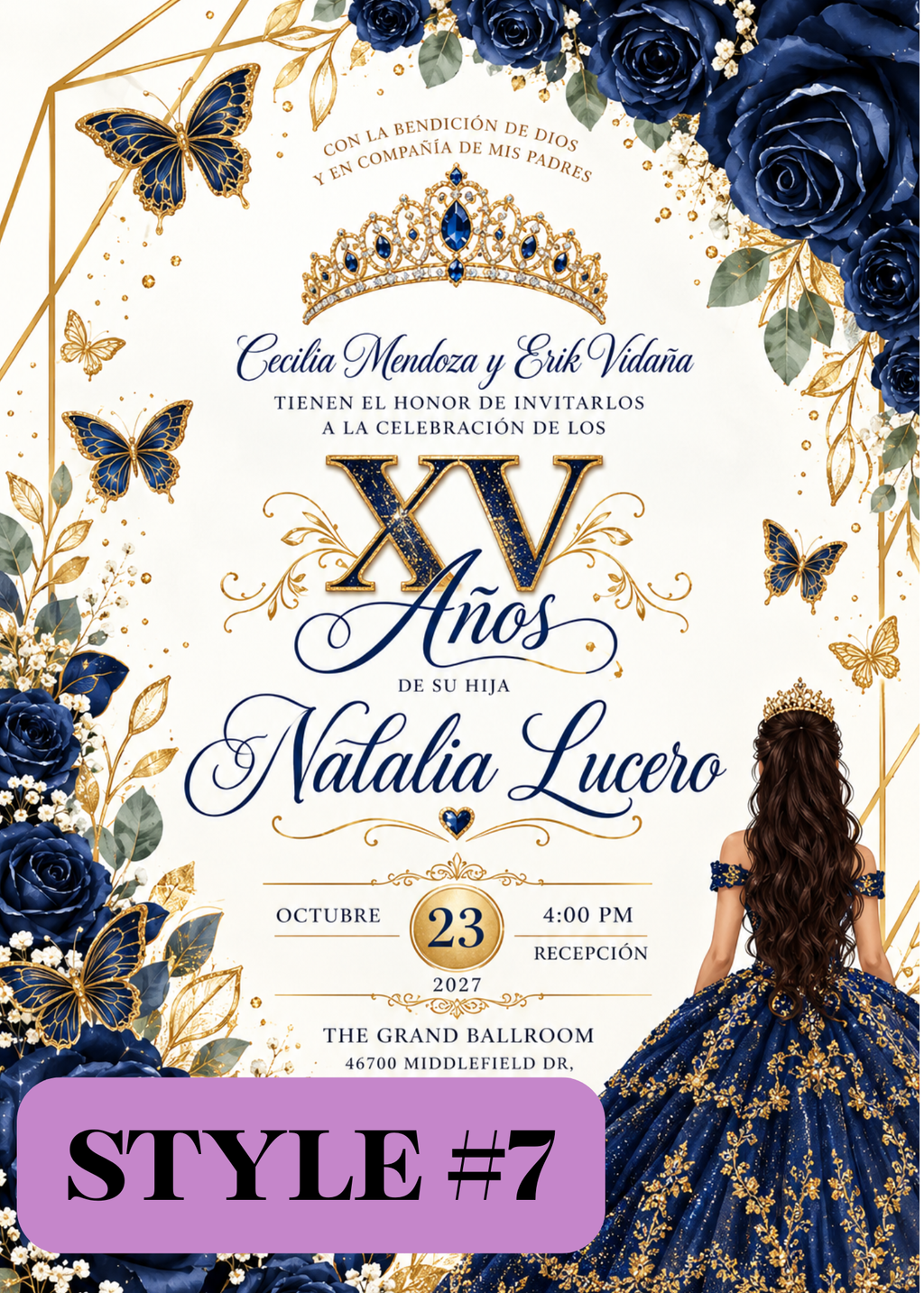 Butterfly Laser-Cut Invitations