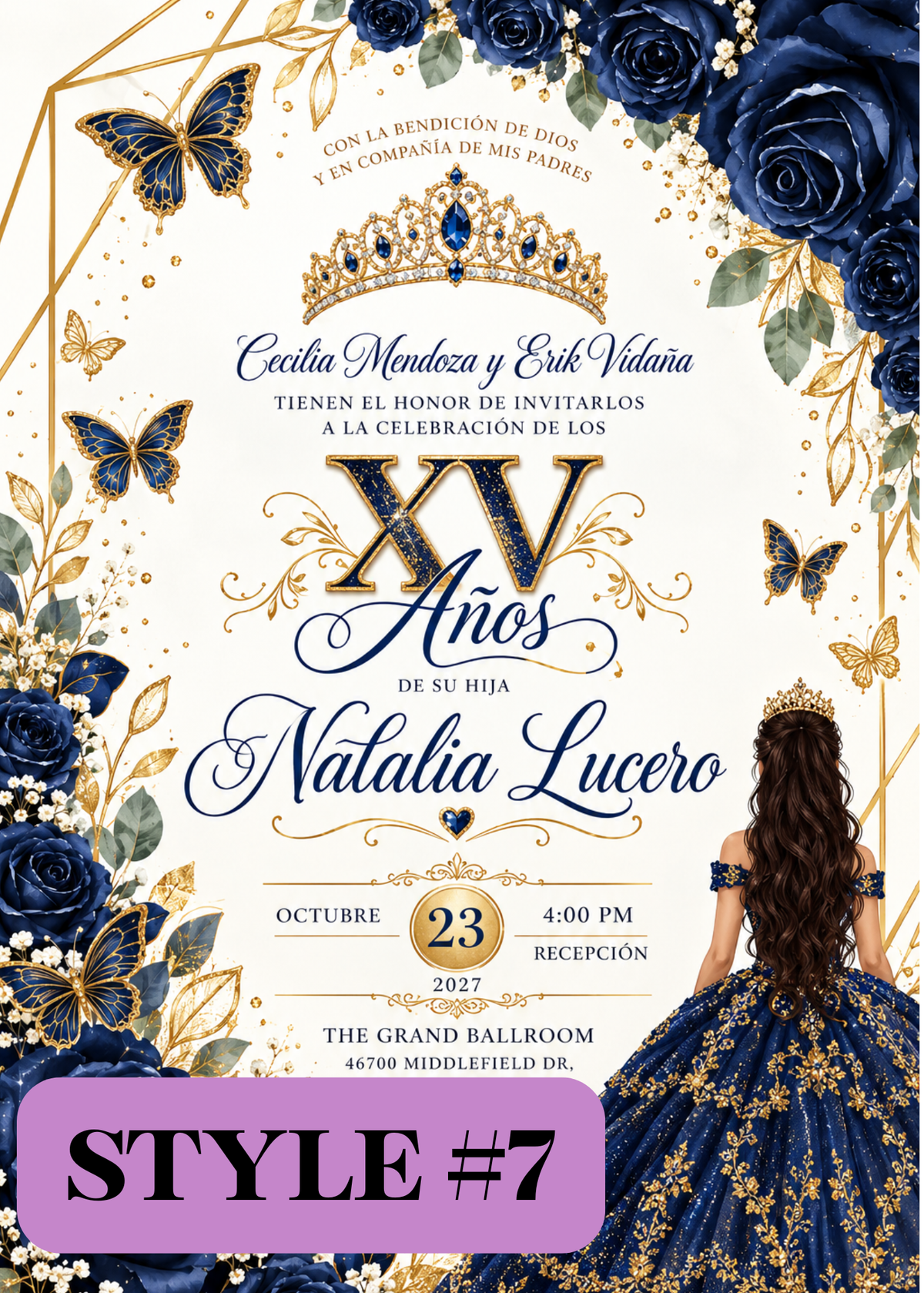 Butterfly Laser-Cut Invitations