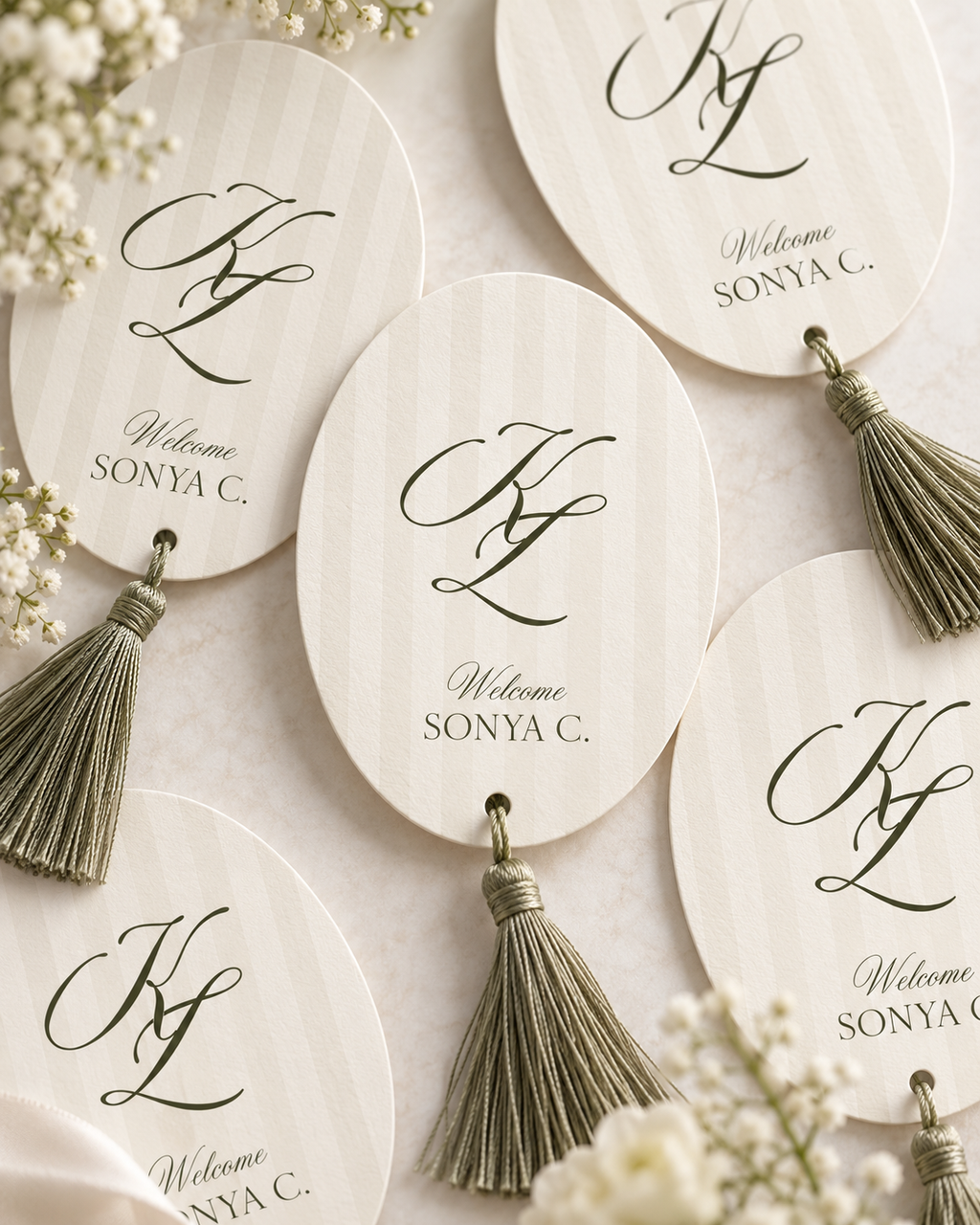 Elegant Tassel Thank You Card
