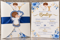 Bautizo Laser-Cut Invitations