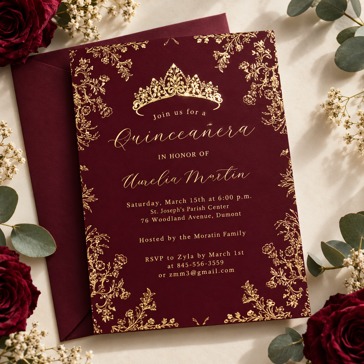 Foil Invitations