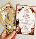 Western Laser-Cut Invitations