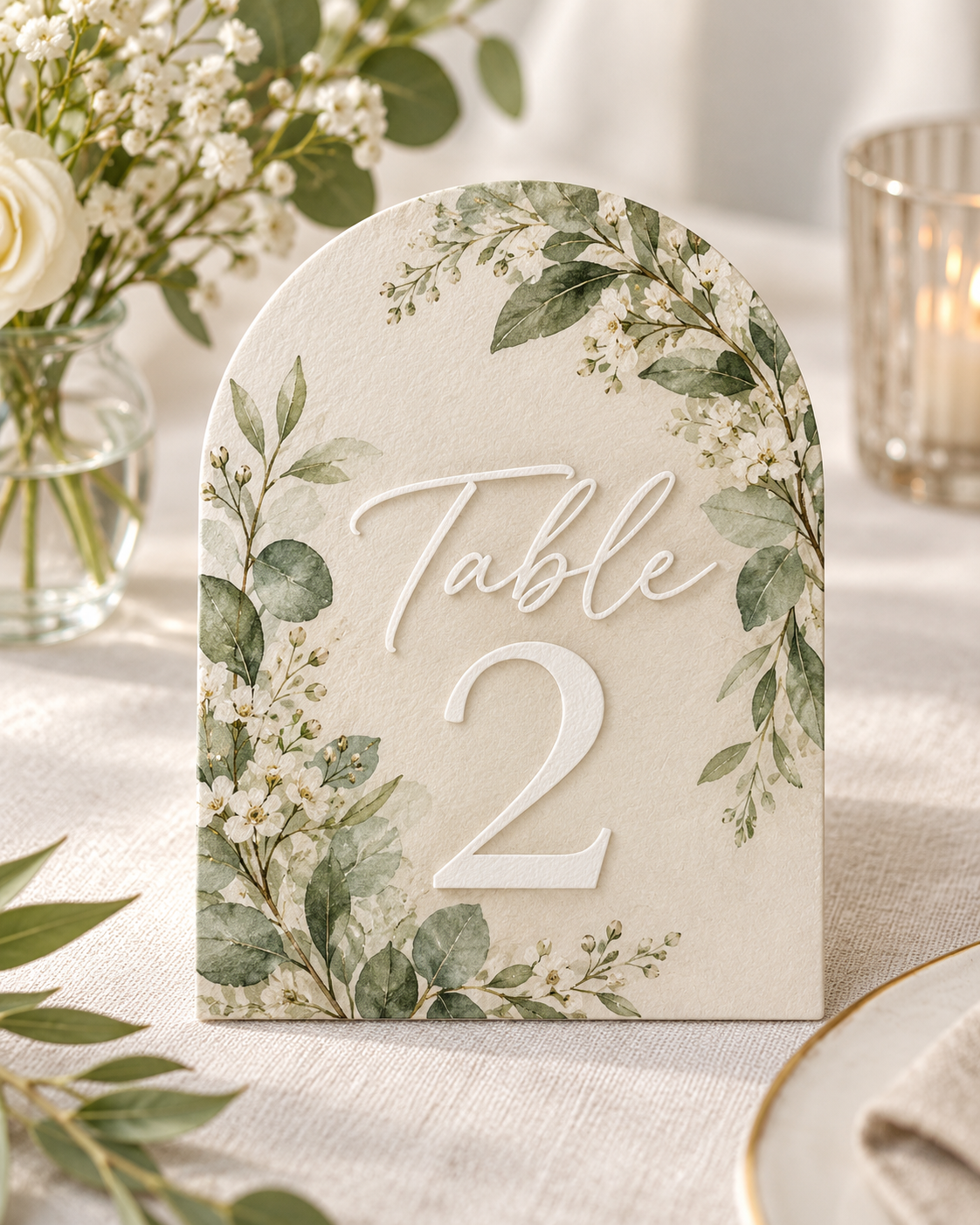Number Placement Cards