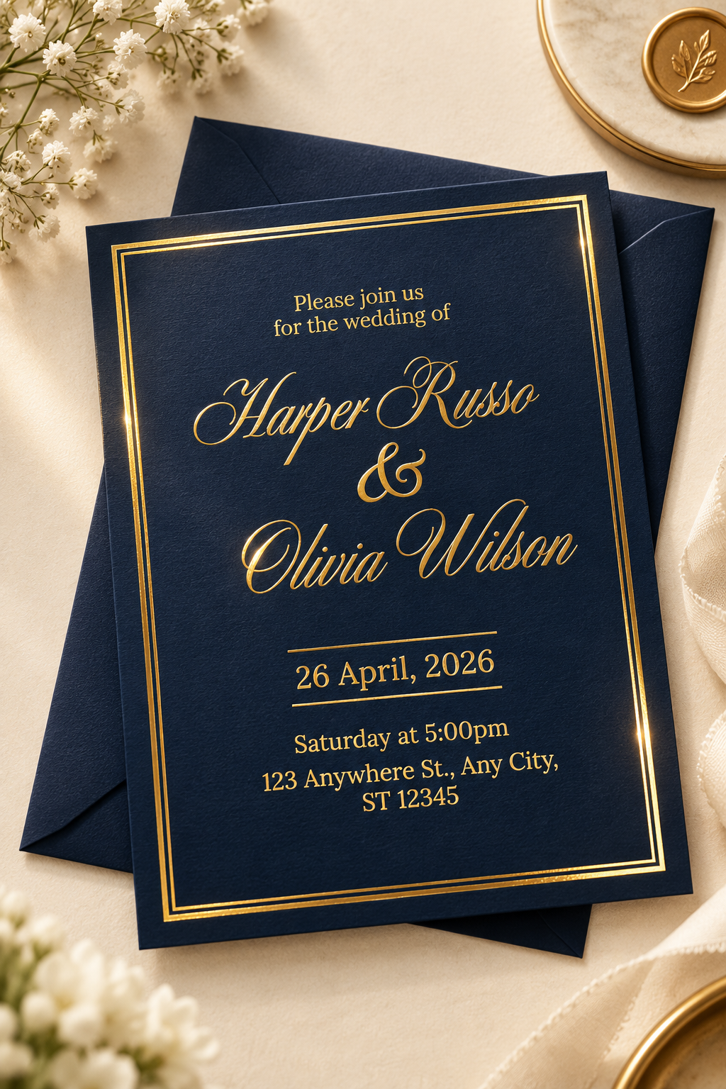 Foil Invitations