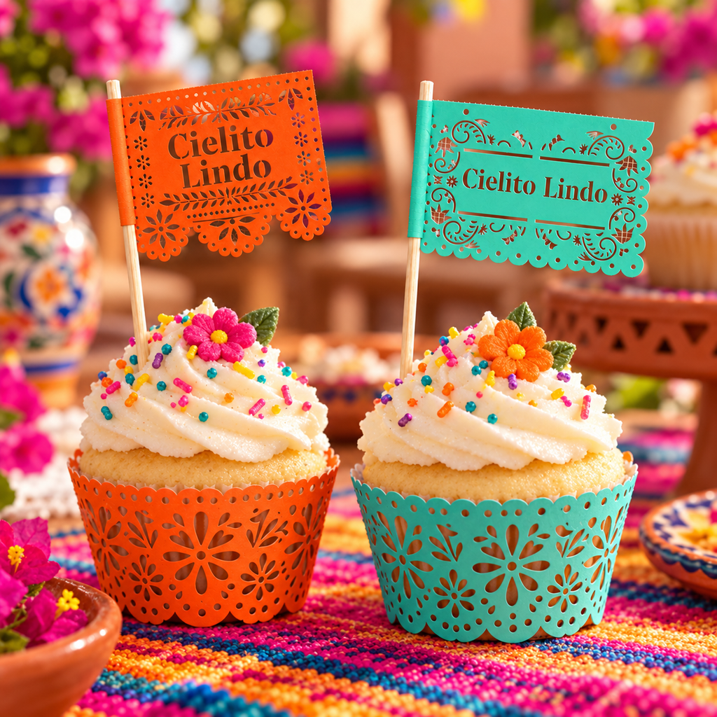 Papel Picado Drink Stirrer