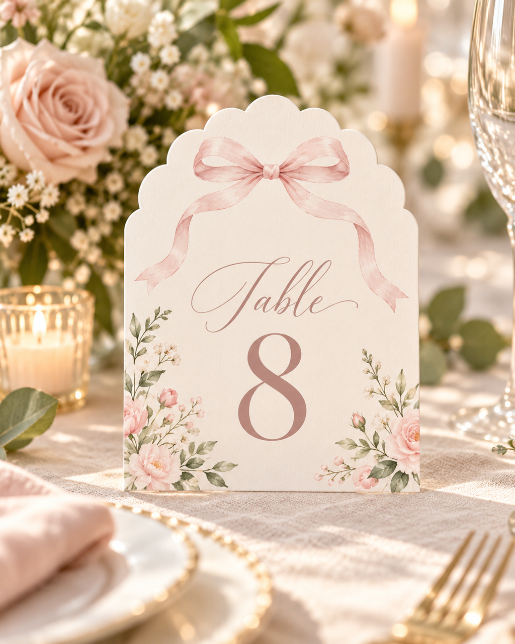 Number Placement Cards