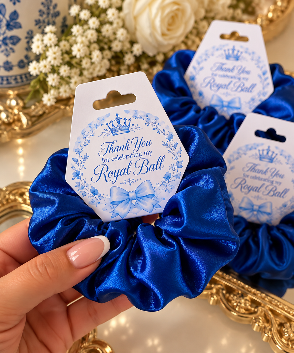 Satin Scrunchie Favors