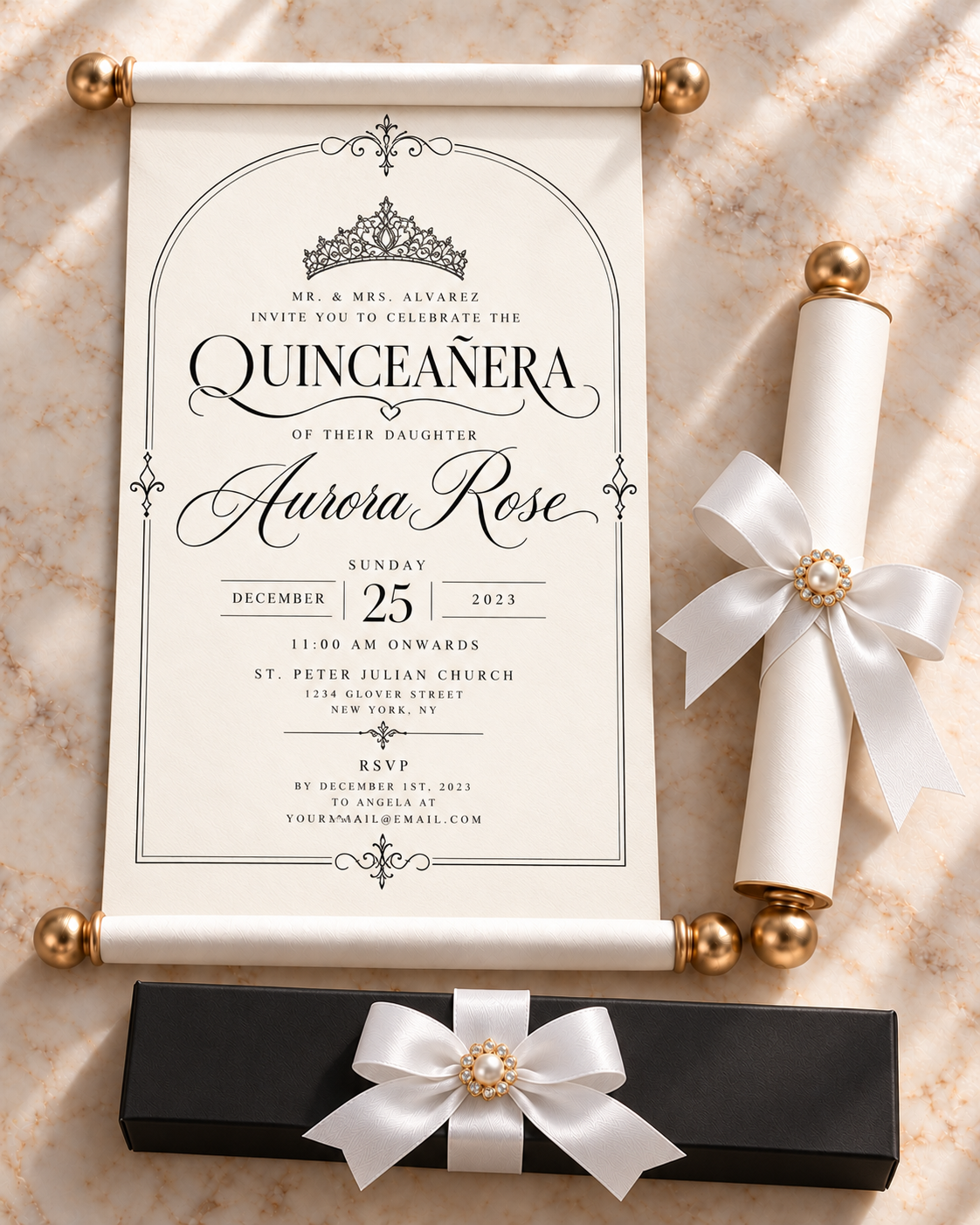 Scroll Invitation