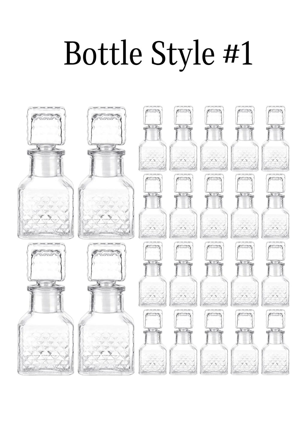Personalized Agua Bendita Bottle Favors - Set of 12