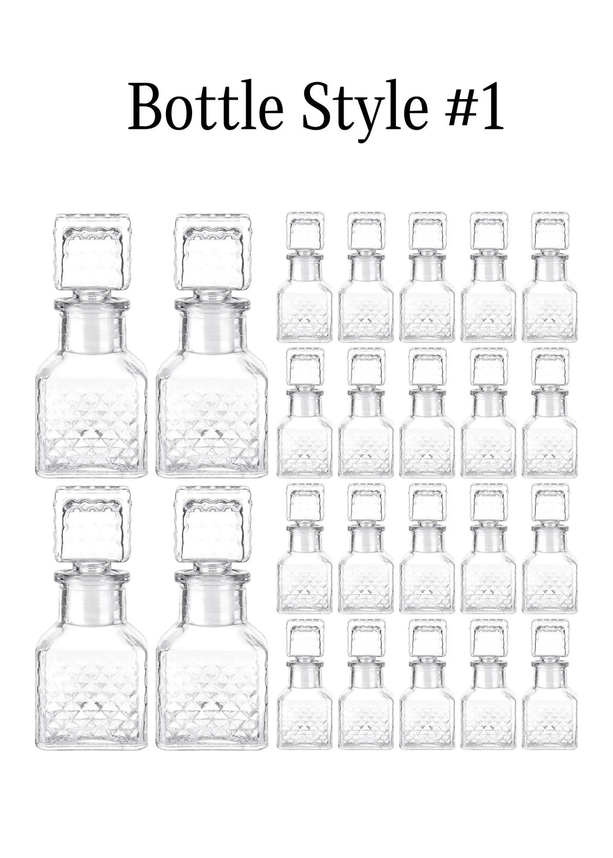Personalized Agua Bendita Bottle Favors - Set of 12